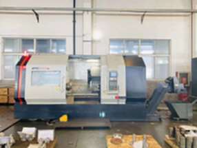 低价转让二手沈阳HTC50100n数控斜轨车