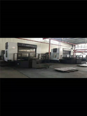 机械厂急售二手 海天HTM-80H双工位卧式加工中心